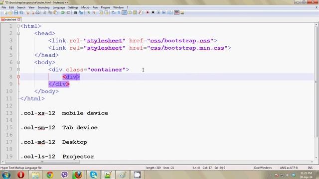 Bootstrap Grid System Bangla Tutorial