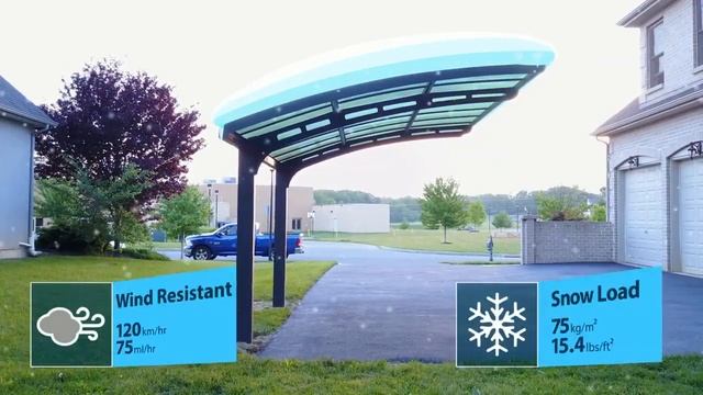 Навес для машины Palram Carport Arizona Wave 5000, арт. 703727 смотреть онлайн