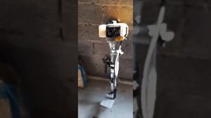 Лодочный мотор из триммера Кентавр. Недостатки и доработки винта