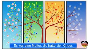 Das Jahreszeitenlied ★ es war eine Mutter ★ Kindergartenlieder zum Mitsingen