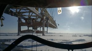 Утро не с кофе. Ремонт.Оторвался направляющий ролик каретки на стреле  башенного крана.
