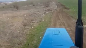 Первая культивация новым трактором МТЗ 82.1 культиватором 4 метра