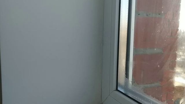 Секрет маляра, примыкания откоса к окну