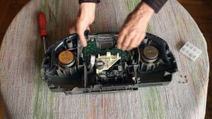 Panasonic RX ES-30, полная разборка.