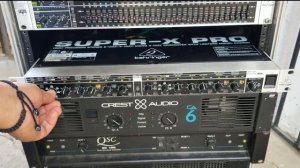 ?funcionamiento del crossover? Behringer CX3400 a 2,3 y 4 vias✅