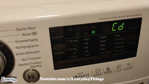 LG washer dryer combo, CD code appear, What it means and why it appears