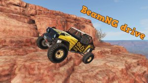 Beamng drive. Езда по склону на багги 4x4.Автосимулятор