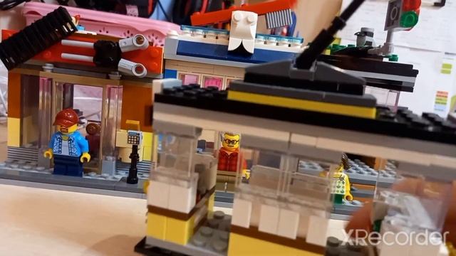обзор набора lego creator 3 in 1 зоомагазин и кафе в центре города 2 вариация
