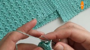 Вяжем узор крючком для жакета  We knit a pattern with a hook for a jacket