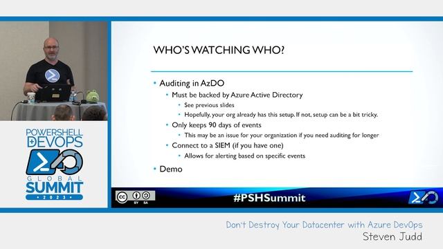 PowerShell Summit 2023: Don't Destroy Your Datacenter with Azure DevOps by Steven Judd смотреть онлайн