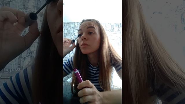 Тушь с эффектом накладных ресниц!