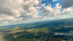 Takeoff from Havana airport Jose Marti