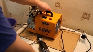 Компрессор ВД для РСР, воздушный компрессор ВД 220в 1.8kW до 30МПа