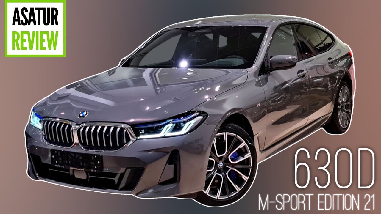?? Обзор BMW 630dx GT G32 M-Sport EDITION 21 Bernina Grey _ БМВ 630 дизель ГТ Серый Бернина 2022.mp4