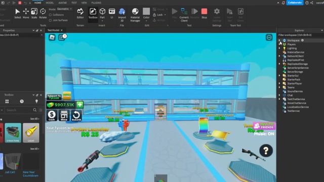 Как Сделать Tycoon в Roblox Studio // Система Сохранение Тайкона смотреть онлайн