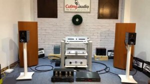 Rodage Elac BS 312 speaker, Octave V40SE tube & Densen B-410 cdp, dây dẫn Ansuz & Silent WIRE