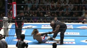 Hiroshi Tanahashi vs. Bad Luck Fale (NJPW G1 Climax 27 - Tag 3)