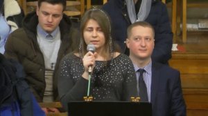 Христианский стих "Бог любит нас"