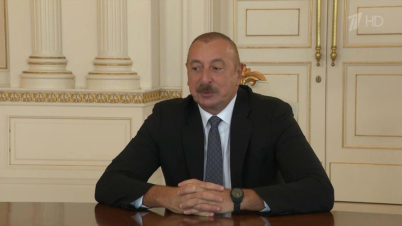 В Баку состоялись переговоры спикера Госдумы Вячеслава Володина и президента Ильхама Алиева