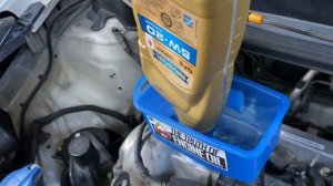 라베놀 SFE 5W20 엔진오일 교환!! (RAVENOL SFE 5W20 API SP (GF-6) motor oil