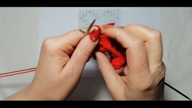 Вязание спицами узора сердечки. Вязание спицами ажурные узоры сердечко видео.