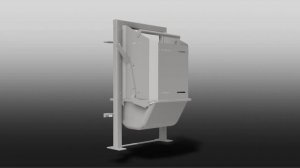 Монтаж станка для свиноматки в клетке опороса