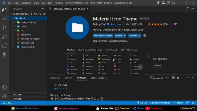 React And Environment Setup | Building a MERN Stack Portfolio App