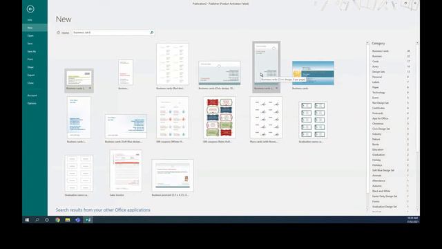 Microsoft publisher 2016 tutorial: design a business card смотреть онлайн
