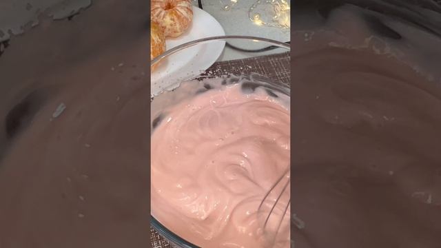 Быстрый десерт с мандаринами ??