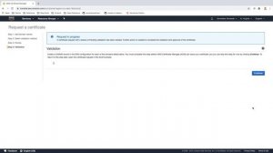 #9 - Using the Amazon Certificate Manager  to Issue an SSL Certification