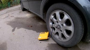 Тест пускозарядного устройства с компрессором TM16 (портативное пуско-зарядное для автомобиля)