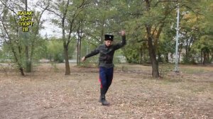 Ойся ты ойся.  Казачья лезгинка.  Казаки фланкировка.