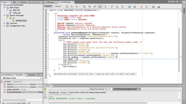 JAVA SERVLET REQUEST.GETPARAMETER() смотреть онлайн