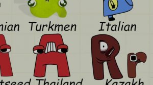 много разных алфавит