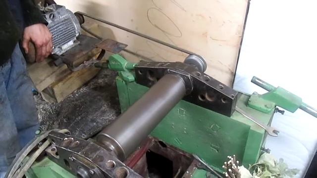 Д/о станок. первый пуск после сборки вала фуганка. смотреть онлайн