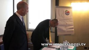 IMPERIA  ELEZIONI 2013. PRESENTATA LA LISTA CIVICA "IMPERIA RIPARTE" IN APPOGGIO A ERMINIO ANNONI