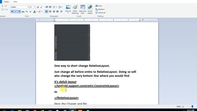 How to switch from the default ConstraintLayout to RelativeLayout in Android Studio3 1 2 смотреть онлайн