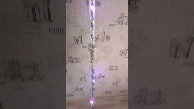 Светодиодный посох Деда Мороза v2 смотреть онлайн