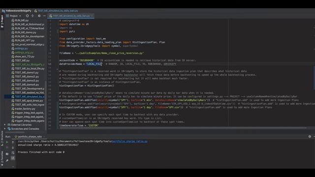Download historical data from Yahoo and Backtest "Buy Low Sell High" algorithmic trading python IB смотреть онлайн