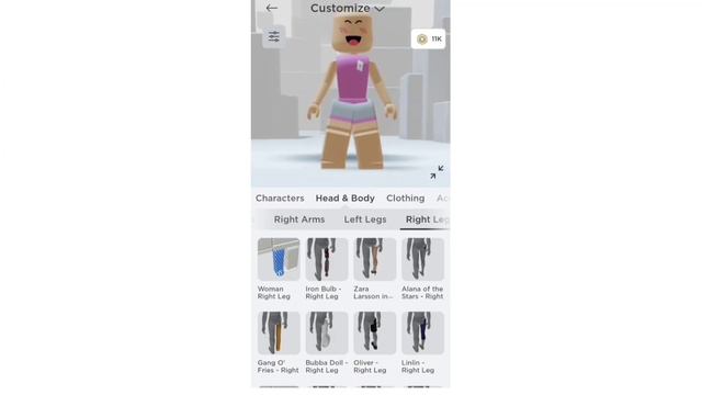 HOW TO GET THICK LEGS AND A CURVY BODY FOR YOU AVATAR IN BROOKHAVEN ?RP ROBLOX ??