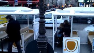 Париж. Площадь Пигаль. Кабаре "Мулен Руж"