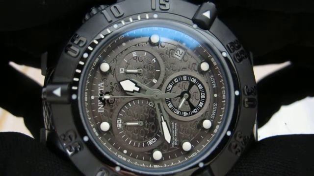 Обзор мужских наручных часов Invicta Subaqua Noma III Chronograph 15144 смотреть онлайн