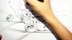 Compilation - CARS 3 Lightning McQueen Cruz Ramirez Jackson Storm Doc Hudson Crash Scenes
