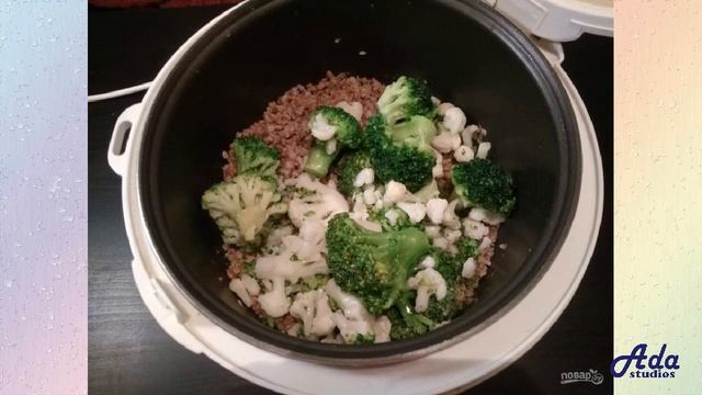 ★РЕСТОРАННОЕ БЛЮДО-★ ГРЕЧКА С БРОККОЛИ В МУЛЬТИВАРКЕ ★ смотреть онлайн