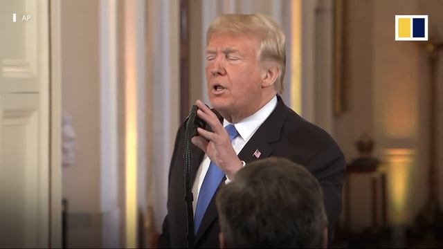 Donald Trump clashes with media at chaotic midterm election press conference смотреть онлайн