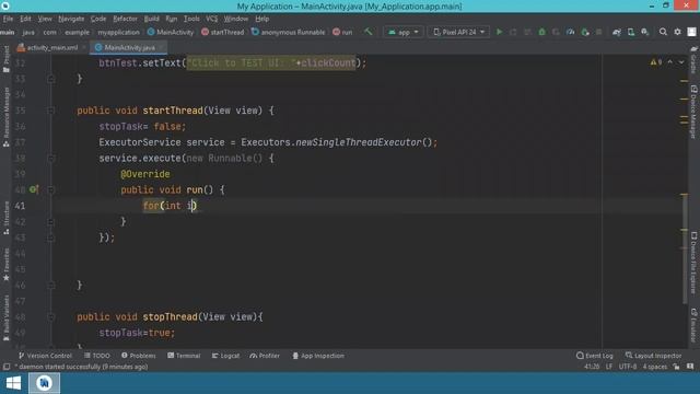 024 - An easy alternative to AsyncTask in Android Studio, the easy way - complete simple app смотреть онлайн