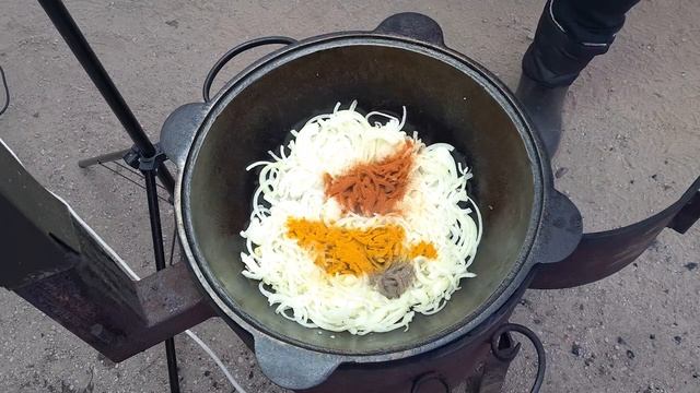 ?Новогодние ПЕРЕПЁЛОЧКИ с картофелем и овощами в казане!?