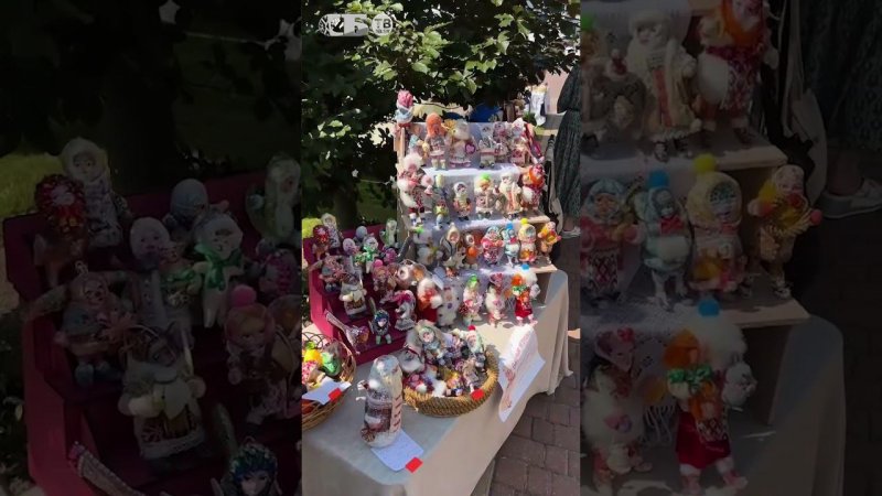 Посмотрите на город мастеров в Витебске  Славянский базар проходит с размахом