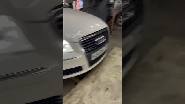 Установка билед линз на Audi A8 D3 адаптив 2005 - любая машина за 8 часов ! 7(928)1112002 #audi