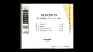 Bruckner - Symphony No.2 (Boston SO - Giulini)